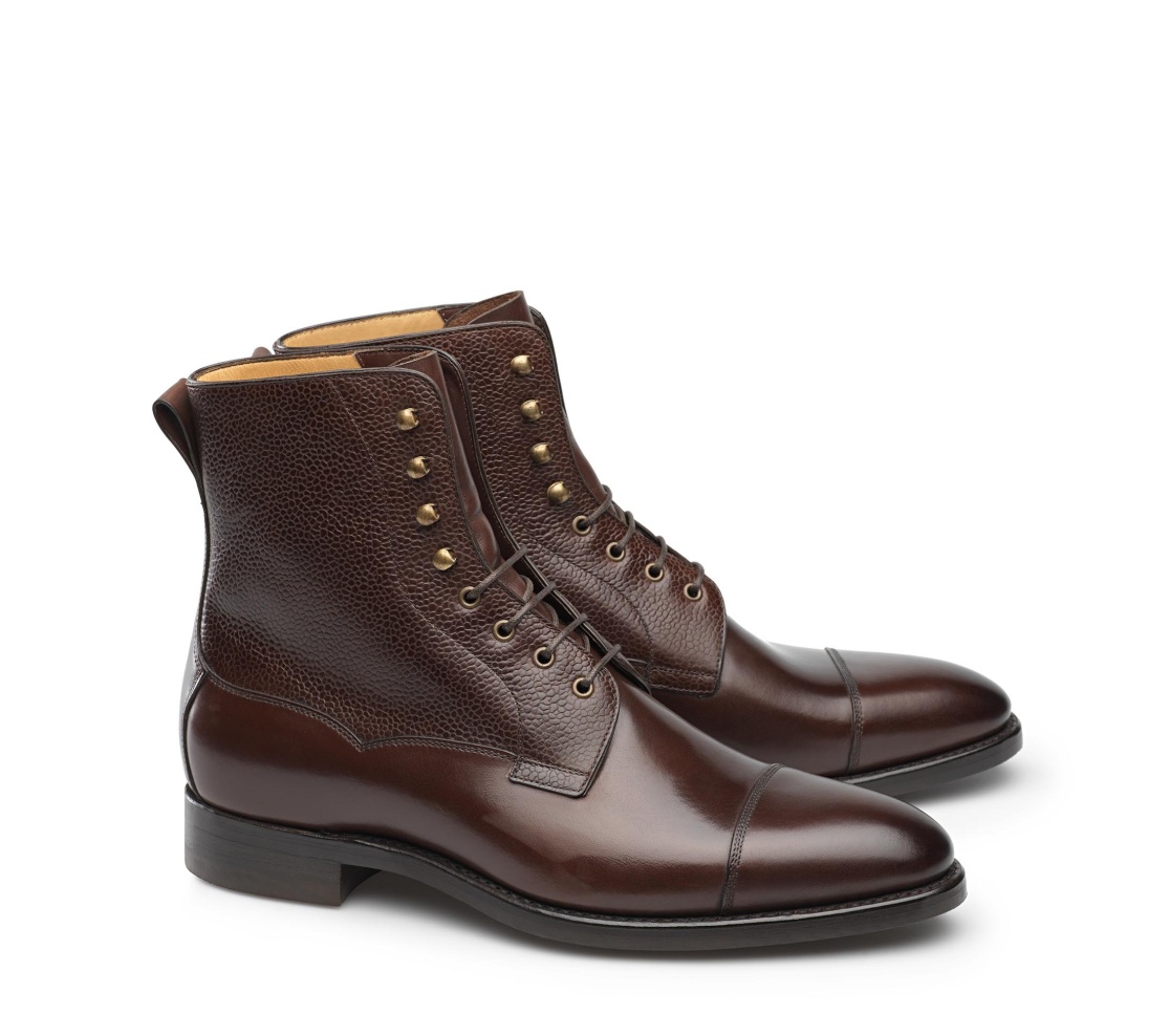 Lace-Up Boots - Donald Anil.100 324-Grain 100 Marron Lace-Up Boots - Donald Anil.100 324-Grain 100 Marron